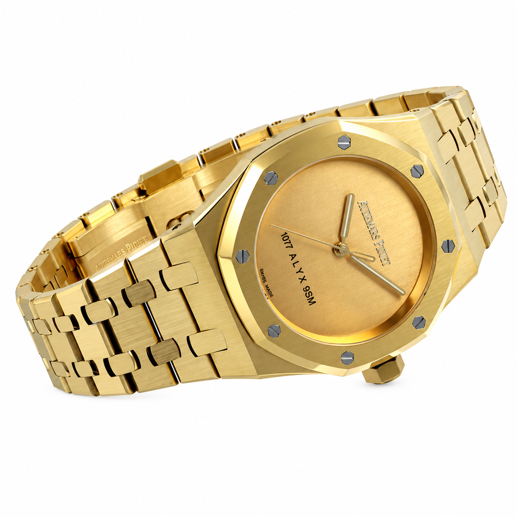 Audemars Piguet Royal Oak Jumbo Extra-Thin Yellow Gold Champagne 50th Anniversary Watch