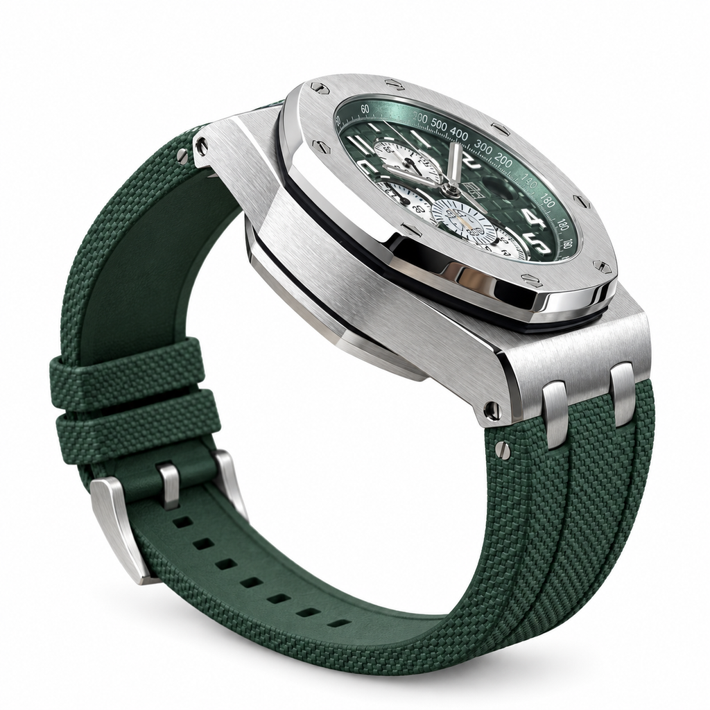 Audemars Piguet Royal Oak Offshore Chronograph – Green Dial & Fabric Strap