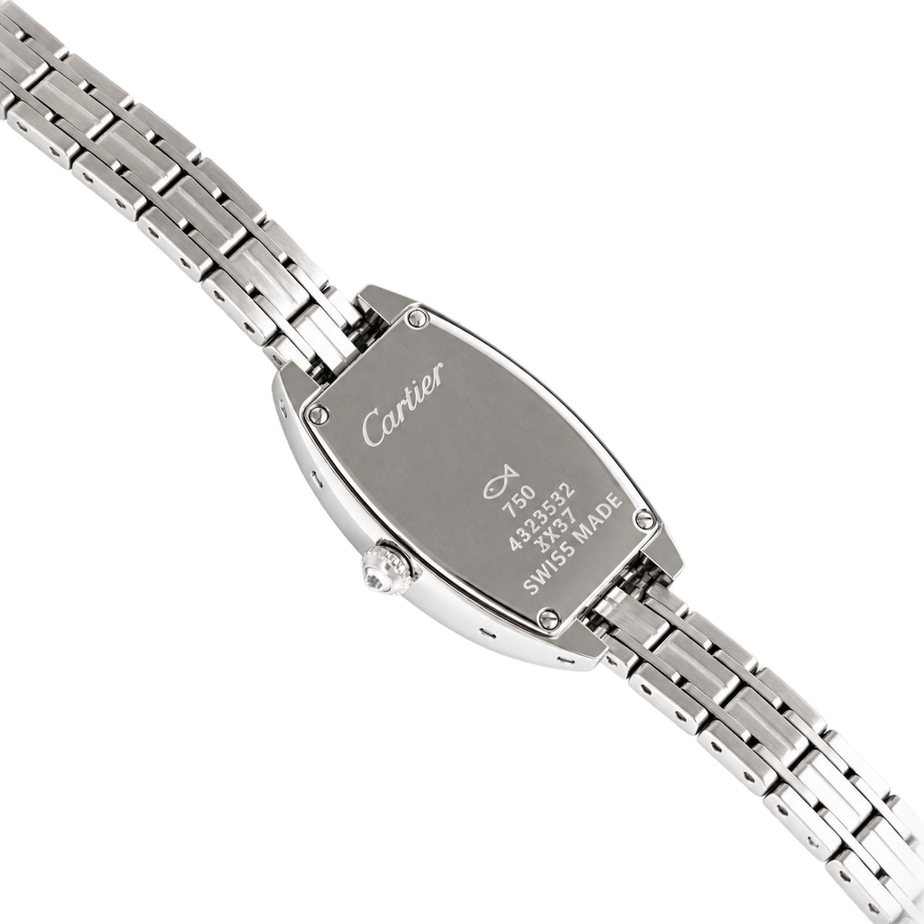 Cartier Lanières — Diamond Bezel, Two-Tone Gold & Steel Bracelet Watch
