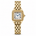 Cartier Pantère de Cartier Medium Yellow Gold Diamond Bezel Bracelet Watch – KDY