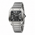 Cartier Santos de Cartier Automatic — Steel, Grey Dial & Steel Bracelet, Extra Large