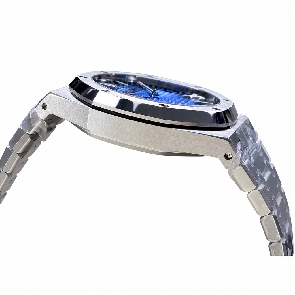 Audemars Piguet Royal Oak 41mm – Steel Blue Tapisserie Dial