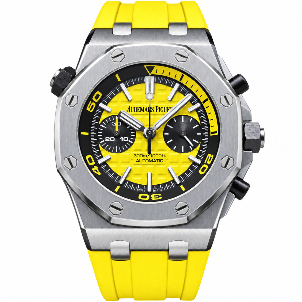 Audemars Piguet Royal Oak Offshore Diver Chronograph 42mm – Steel Yellow Dial