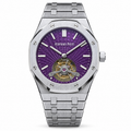 Audemars Piguet Royal Oak Tourbillon – Purple Dial Steel