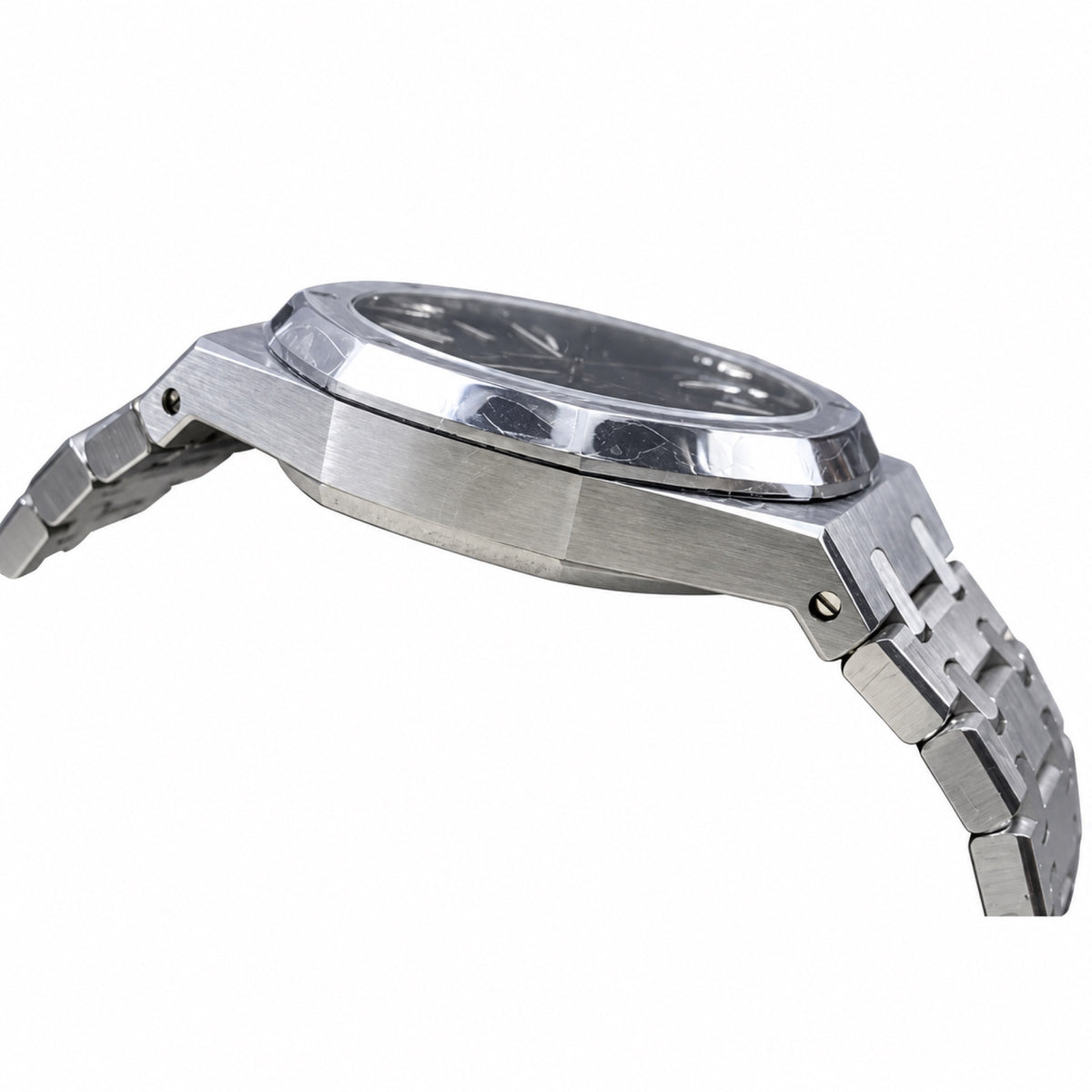Audemars Piguet Royal Oak Selfwinding – Black Dial Smooth Bezel