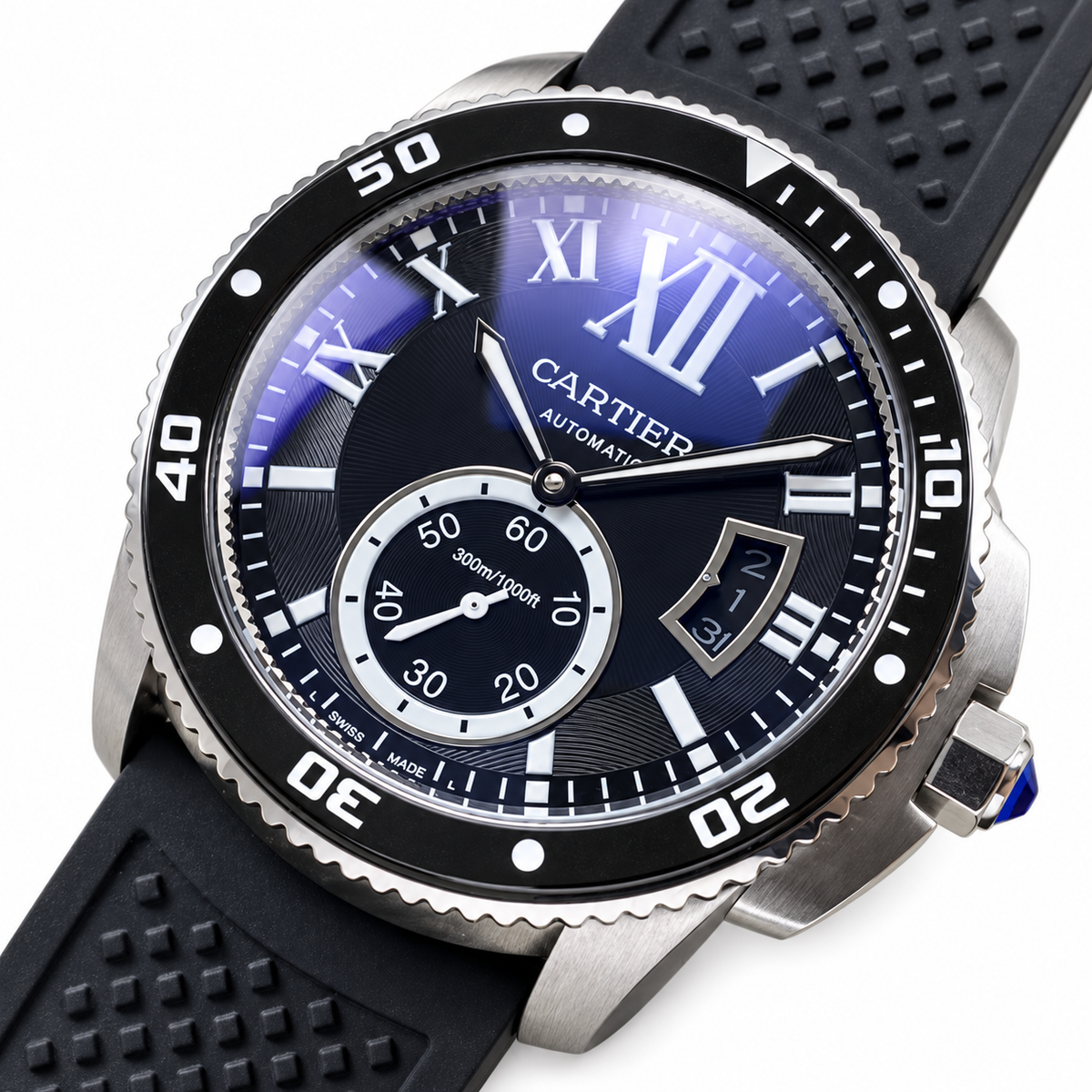 Chanel Classic Swiss Watch 42x11mm – Luxury Timepiece with Sapphire Crystal & Automatic Movement