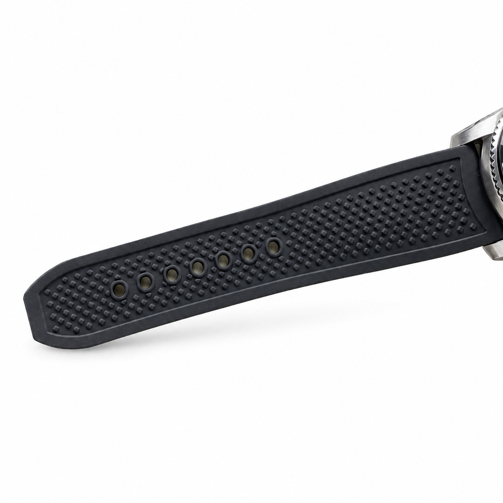 Cartier Calibre de Cartier Diver Steel Black Ceramic Bezel Automatic Rubber Watch – KDY