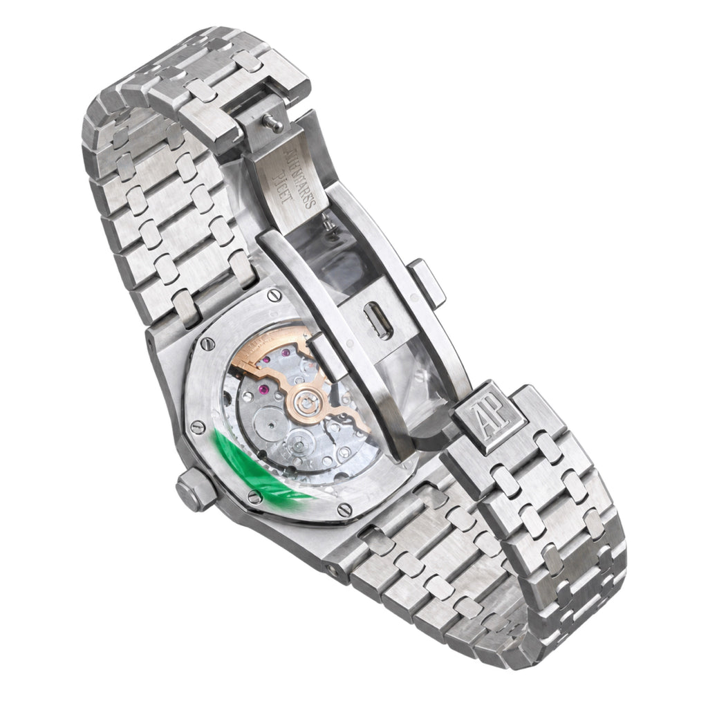 Audemars Piguet Royal Oak Small Seconds – Diamond Bezel Brown Dial