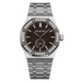 Audemars Piguet Royal Oak Small Seconds – Diamond Bezel Brown Dial