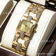Women's Square Crystal Bracelet Watch – Silver Diamond Links