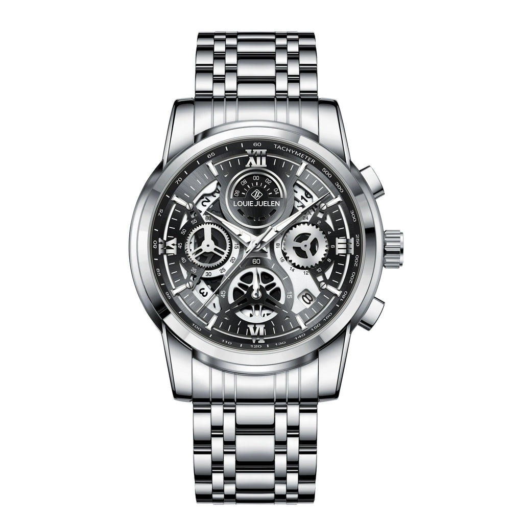 THORN Chronograph — Gold-Tone Steel, Green Dial & Gold Steel Bracelet, Men