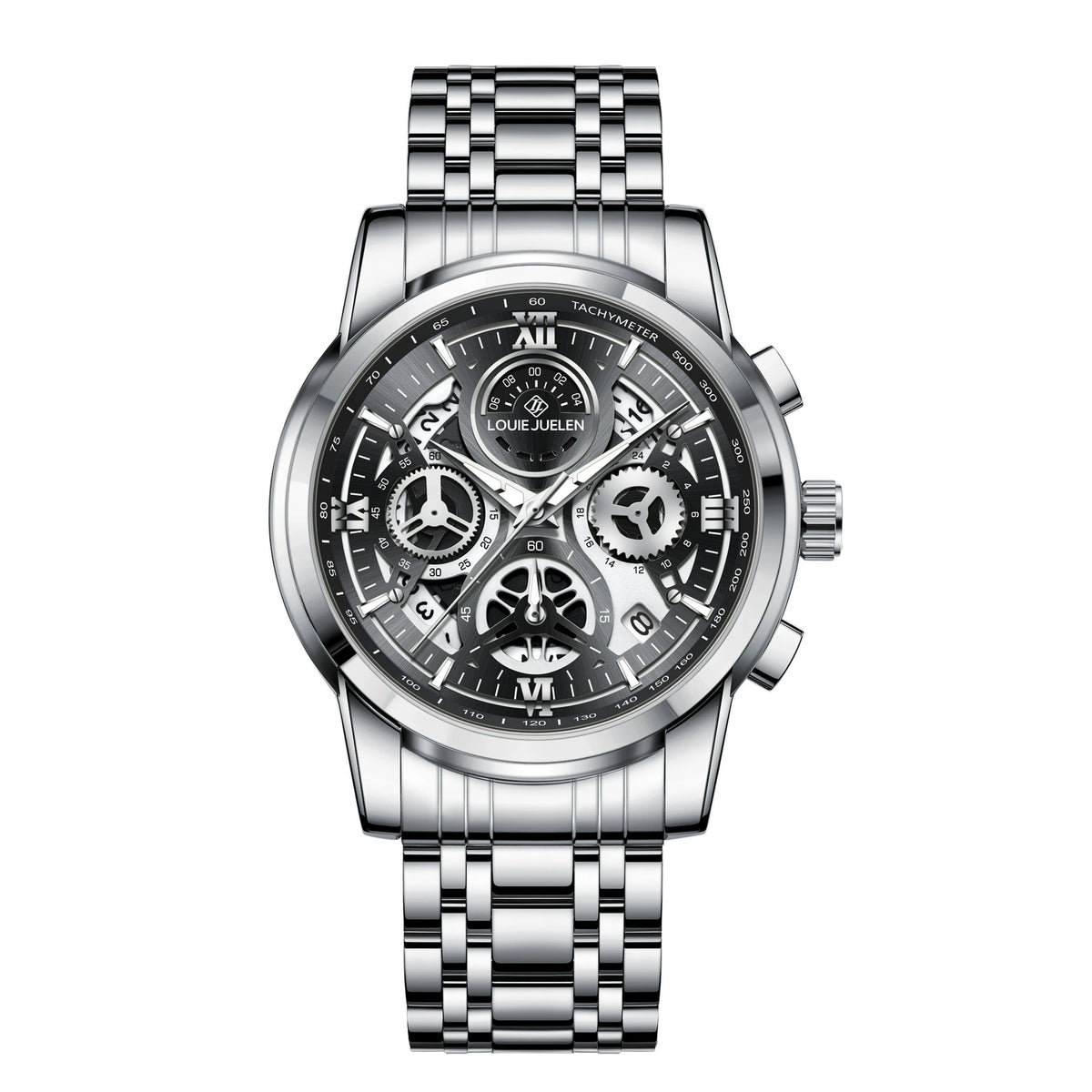 THORN Chronograph — Gold-Tone Steel, Green Dial & Gold Steel Bracelet, Men
