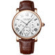 Cartier Ronde Solo de Cartier Automatic — 18K Rose Gold, White Dial & Brown Leather Strap