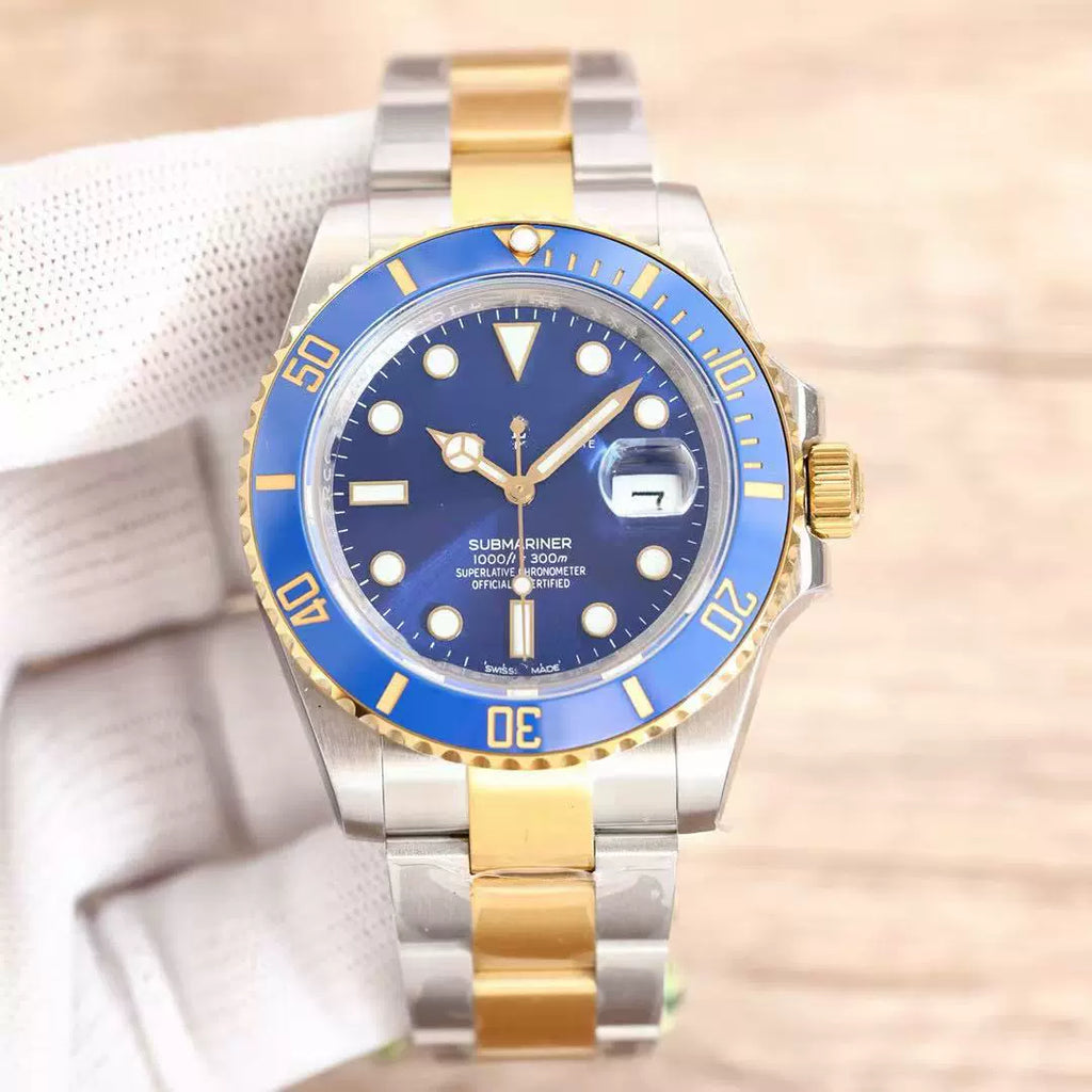 Rolex Submariner Date — Steel, Black Dial & Green Ceramic Bezel, Oyster Bracelet, 41mm
