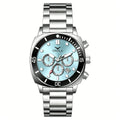 ONOLA Chronograph — Stainless Steel, Black Dial & Steel Bracelet, Men
