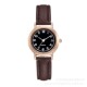 Women's Vintage Small Round Watch – Rose Gold Roman Numeral