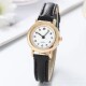 Women's Vintage Small Round Watch – Rose Gold Roman Numeral
